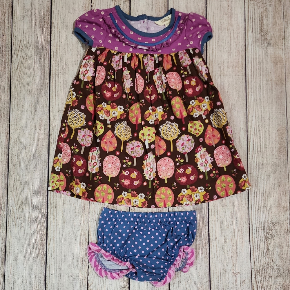 Matilda Jane Through The Trees Dress Sz 18-24 Months